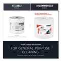 Cleaning & Janitorial Supplies | WypAll 34955 12.2 in. x 12.4 in. General Clean Jumbo Roll X60 Cloths - White (1/Carton) image number 8