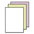 Office Jansan | Nekoosa 17391 8.5 in. x 11 in. Fast Pack Carbonless 3-Part Paper - White/Canary/Pink (5 Reams/Carton) image number 2