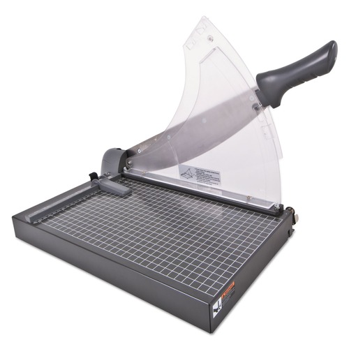 Swingline 98150 Heavy-Duty Low Force 40-Sheet Capacity Metal Base 10-1/2 in. x 17-1/2 in. Guillotine Trimmer image number 0