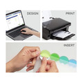 Office Jansan | Avery 11201 11 x 8.5 Insertable Style Edge Tab Plastic Dividers - Translucent (8-Pieces/Set) image number 6