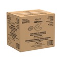 Food Trays, Containers, and Lids | Dart 85HT1R 8.38 in. x 7.78 in. x 3.25 in. 1-Compartment Foam Hinged Lid Containers - White (200/Carton) image number 3