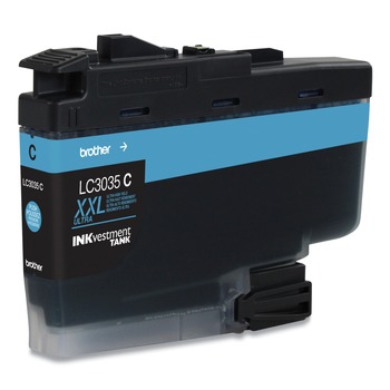 Brother 5000 Page-Yield INKvestment Ultra High-Yield Ink - Cyan