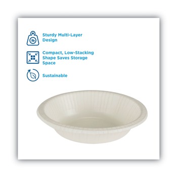 PRODUCTS | Dixie SXB12WS Pathways Heavyweight 12 oz. Paper Bowls (125/Pack)