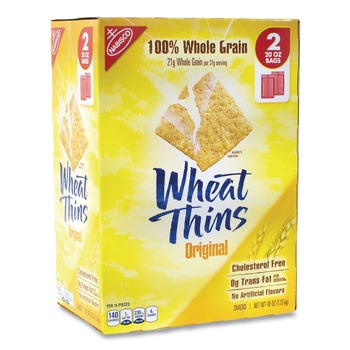 Green Rabbit 20 oz Wheat Thins Crackers - Original (2/Pack)