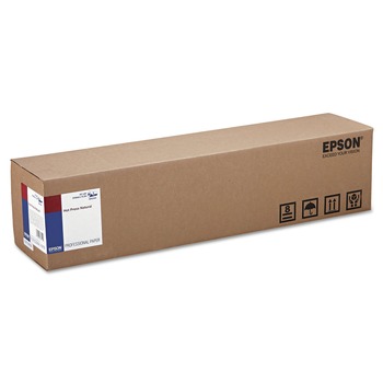 Epson 16 mil 24 in. x 50 ft. Hot Press Natural Fine Art Paper - Smooth Matte Natural (1-Roll)