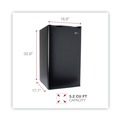 Kitchen Appliances | Alera BC-90U-E 3.2 cu-ft. Refrigerator with Chiller Compartment - Black image number 4