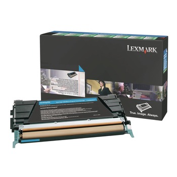 Lexmark 10,000 Page-Yield Return Program High-Yield Toner - Cyan