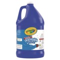  | Crayola 54-2128-042 1 Gallon Bottle Washable Paint - Blue image number 1