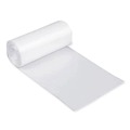 Trash Bags | GEN VNR386014N High Density Can Liners, 60 gal, 14 mic, 38-in x 58-in, Natural, Interleaved Roll, 25 Bags/Roll, 8 Rolls/Carton image number 3