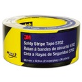 Office Jansan | 3M 5702 2 in. x 108 ft. Safety Stripe Tape - Black/Yellow image number 1