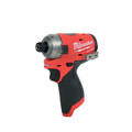 Impact Drivers | Milwaukee 2551-20 M12 FUEL SURGE Compact Lithium-Ion 1/4 in. Cordless Hex Hydraulic Driver (Tool Only) image number 2
