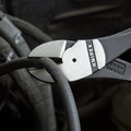 Cable and Wire Cutters | Knipex 7401250 10 in. High Leverage Diagonal Cutters image number 5