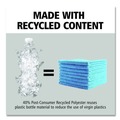Office Jansan | Rubbermaid Commercial 1820583 16 in. x 16 in. Microfiber Cleaning Cloths - Blue (24/Pack) image number 8