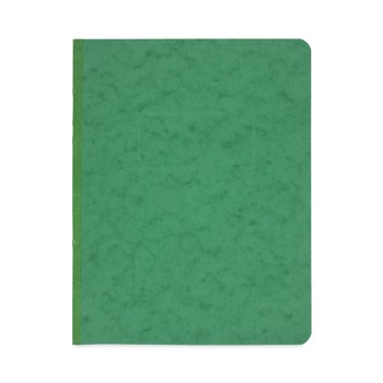 ACCO 8.5 in. x 11 in. 3 in. Capacity Two-Piece Prong Fastener Pressboard Report Cover with Tyvek Reinforced Hinge - Dark Green
