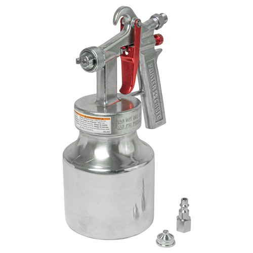 Spray Guns and Accessories | Porter-Cable PXCM010-0012 50 PSI 1 qt. Air LVLP Pressure Feed Bleeder Spray Gun image number 0