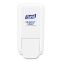 Hand Soaps | PURELL 4131-06 5.14 in. x 3.88 in. x 10 in. 1,000 mL CS2 Healthy Soap Dispenser - White (6/Carton) image number 0