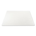 Cleaning & Janitorial Supplies | Deflecto CM13443F DuraMat Moderate Use Low Pile Carpet Flat Rectangle 46 in. x 60 in. Chair Mat - Clear image number 3
