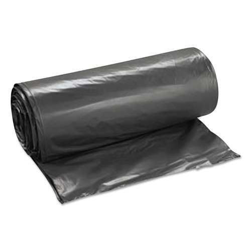 Trash Bags | Inteplast Group LG4046SPK-C 40 in. x 46 in. 1.15 mil 45 Gallon Low-Density Commercial Can Liners - Black (120/Carton) image number 0