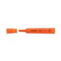 Office Jansan | Universal UNV08863 Fluorescent Ink Chisel Tip Desk Highlighters - Orange (1 Dozen) image number 4
