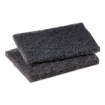 Scotch-Brite PROFESSIONAL 46 4 x 5.25 Griddle Polishing Pad - Gray (60/Carton)