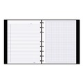 Bulk Savings Pricing 2 | Blueline A44C.81 96-Sheets 9.25 in. x 7.25 in. Data/Lab-Record Format with Narrow and Quadrille Rule Sections NotePro Quad Notebook - Black Cover image number 1