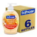 Cleaning & Janitorial Supplies | Softsoap US04965ACT 7.5 oz Liquid Hand Soap Pumps - Milk and Honey Scent (6/Carton) image number 1