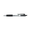Office Jansan | Universal UNV15530 1 mm Comfort Grip Retractable Ballpoint Pens - Medium, Black (1 Dozen) image number 2