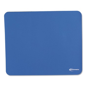 Innovera IVR52447 9 in. x 0.12 in. Latex-Free Mouse Pad - Blue