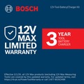 Electric Screwdrivers | Factory Reconditioned Bosch GSR12V-300HXB22-RT 12V Max Brushless Lithium-Ion 1/4 in. Cordless Hex Two-Speed Screwdriver Kit with 2 Batteries (2.0 Ah) image number 9