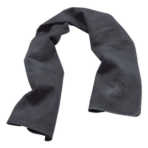 Cooling Gear | Ergodyne 12438 Chill-Its 6602 29.5 in. x 13 in. One Size Fits Most Evaporative PVA Cooling Towel - Gray image number 0