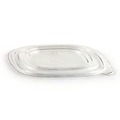 Food Service | Anchor 4308115 8.13 in. x 8.13 in. x 0.34 in. Crystal Classics Plastic Lids - Clear (150/Carton) image number 1