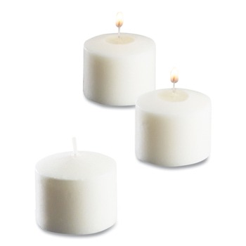 Sterno 10 Hour Burn 1.46 in. x 1.33 in. Food Warmer Votive Candles - White (288/Carton)