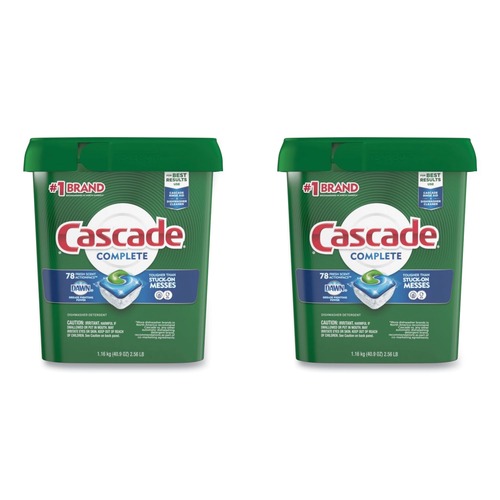 Cleaning & Janitorial Supplies | Cascade 80374666 40.9 oz ActionPacs - Fresh Scent (2/Carton) image number 0