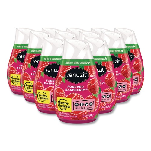 Office Jansan | Renuzit 43111 7 oz Solid Adjustables Air Freshener - Forever Raspberry (12/Carton) image number 0