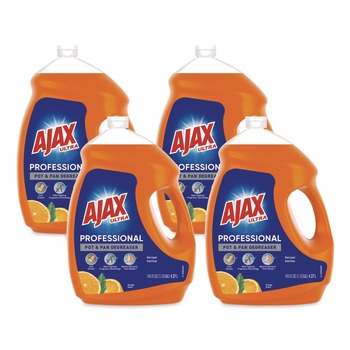 Ajax 145 oz Dish Detergent - Orange Scent (4/Carton)