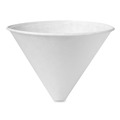 Food Service | SOLO 6SRX-2050 6 oz. Bare Eco-Forward Treated Paper Funnel Cups - White (2500/Carton) image number 3