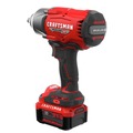 Impact Drivers | Factory Reconditioned Craftsman CMCF940M1R V20 Brushless RP Lithium-Ion 1/2 in. Drive Cordless High Torque Impact Wrench Kit with Hog Ring Anvil (4 Ah) image number 4