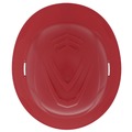  | MSA 10215829 V-Gard C1 Fas-Trac III Full Brim Vented Hard Hat - Red image number 5