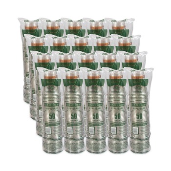 Dart Bare Eco-Forward 12 oz to 14 oz RPET Cold Cups (1000/Carton)