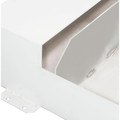 Liquid Transfer Tanks | JOBOX 487000 86 Gallon Low-Profile L-Shaped Steel Liquid Transfer Tank - White image number 2