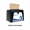 Paper Towels and Napkins | Boardwalk BWK6000INTK 6.3 in. x 8.5 in. 1-Ply Interfold Napkins - Kraft (12/Carton) image number 6