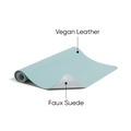 Desk Accessories & Office Organizers | Smead 64835 31.5 in. x 15.7 in. Vegan Leather Desk Pads - Light Blue image number 2