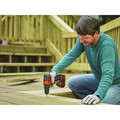 Drill Drivers | Black & Decker BDCDD220C 20V MAX Lithium-Ion 2-Speed 3/8 in. Cordless Drill Driver Kit (1.5 Ah) image number 3