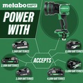 Spot Lights | Metabo HPT UB18DHQ4M 18V MultiVolt 1050 Lumen LED Lithium-Ion Cordless Handheld Spotlight (Tool Only) image number 2