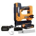 Finish Nailers | Freeman PE20VBR9032 20V Lithium-Ion 1-1/4 in. Cordless 2-in-1 18-Gauge Nailer/Stapler Kit (1.5 Ah) image number 4