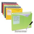Office Jansan | C-Line 63060 Straight Tab Write-On Poly File Jackets - Letter, Assorted Colors (25/Box) image number 4