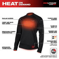 Heated Jackets | Milwaukee 405B-21 WORKSKIN USB Heated Midweight Base Layer Kit image number 2