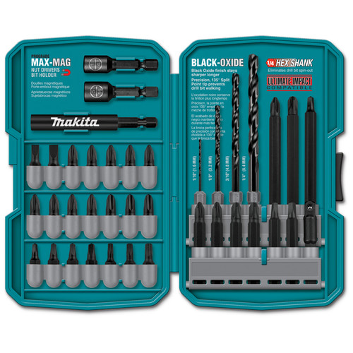 Bits and Bit Sets | Makita T-01373 38-pc Impact Drill-driver bit set image number 0