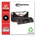 Ink & Toner | Innovera IVRE505AM 2300 Page-Yield Remanufactured MICR Toner Replacement for 05AM (CE505AM) - Black image number 1