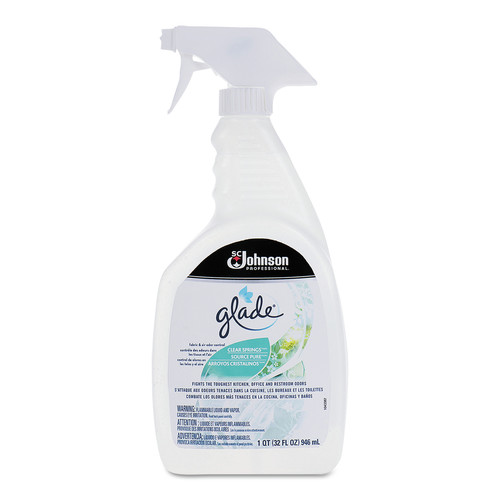 Odor Control | SC Johnson 699158 32 oz. Clear Springs Fabric and Air Spray (6-Piece/Carton) image number 0